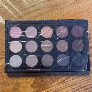 MAC x 15 cool neutral eye shadow palette